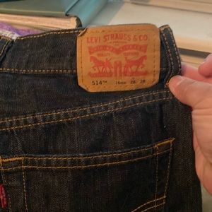 Young Man Levi’s 514 straight